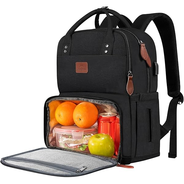 Thermische Rugzak 10L of 20L - Geïsoleerde Tas om te kamperen tour picknick festival - lunchtas voedsel opbergtas picknicktas vakantie grillen Arctic (20 L, Pink/Gray Melange