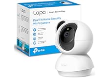 TP-Link TAPO C200 - Cámara IP WiFi 360° Cámara de Vigilancia FHD 1080p,Visión nocturna, Notificaciones en tiempo real, Admite