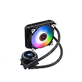 GOLDEN FIELD SF120 RGB All-in-One Liquid CPU Kühler mit 120 mm Kühler Wasserkühlung Kühlsystem für Intel AMD Sockel CPU-Kühlu