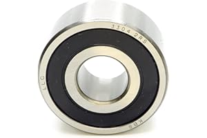 Parts and Parts Rodamientos de bolas de contacto angular 3304/5304 2RS 20 x 52 x 22,2 mm, DIN 628