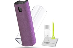 DAUMEIQH Spray detergente per touch screen, strumento per la pulizia del computer per telefono elettronico, iPhone, iPad, laptop, tablet, MacBook, PC, monitor, schermi, occhiali - viola