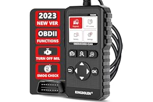 OBD-II Diagnostic Français,KINGBOLEN YA200 OBD-II Scanner Lecteurs pour Lire et Effacer Les Codes de Voyant Moteur /Erreur Outil Diagnostic Auto de OBD-II/EOBD avec Test EVAP et Capteur O2