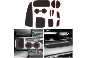 CDEFG Compatibile con Toyota Yaris IV 2020-2023 2024 XP210 tappetini in gomma per console centrale, tappetini antiscivolo in gomma opaca Yaris Hybrid 2024 accessori