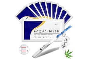 BABY MOLOVE 10 x Kit Autotest, Résultat en Quelques Minutes, Lecture Facile, Idéal pour un Contrôle Occasionnel