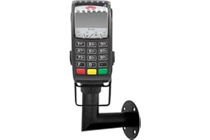 POS VALLEY Support Ergonomique pour Terminal de Paiement Ingenico iCT 220/250 - Support de Terminal de Paiement avec Poignée, Rotation 180°, Inclinaison 45°, Installation Mur à Mur