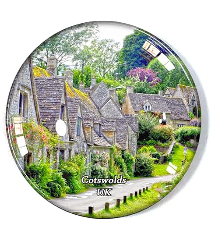 Weekino Calamita 3D In Cristallo – Cotswolds, Inghilterra – Souvenir Da Viaggio UK