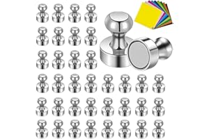 Omtofo 38 pezzi Magneti Neodimio 12 x 16 mm Calamite Piccole, Calamite per Lavagna Magnetica, Magnete Potente per Frigorifero, Lavagne, Bacheca, Foto