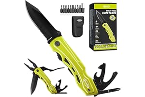 RoverTac Kieszonkowy nóż wielofunkcyjny na prezenty dla mężczyzn, prezenty dla mężczyzn dla niego, męża, chłopaka, prezenty dla mężczyzn na urodziny, Boże Narodzenie, Dzień Ojca