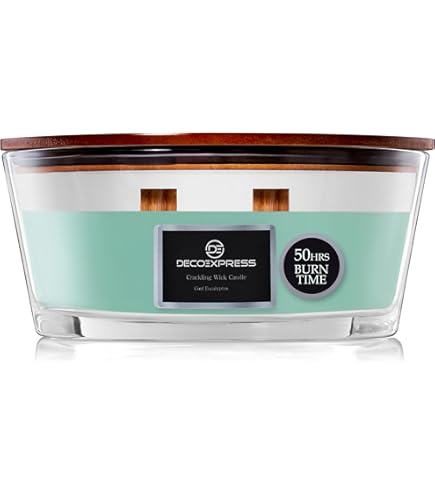 DECO EXPRESS Bougie Torsadée Longue en Spirale Lot de Bougies Blanches