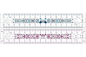 ‎MAPED Maped 245301 - stossfestes Lineal STUDY FANCY 15 cm, Verschiedene Farben