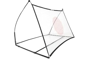 QUICKPLAY SPOT Target Football Rebounder Net Range | Multi-Sport Ball Skills Training - with free eCOACH training app | Football Rebound Net Available in 3 Sizes