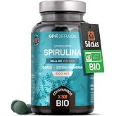Organic Spirulina 500mg - 300 Tablets
