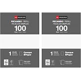 Miquelrius - 200 A4 Dotted Sheets, Dots Refill | Loose Folio, Opaque Paper 90 g/m&sup2;, No Drills, for Punching and Filing in Rin