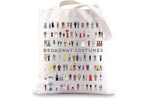 BWWKTOP Broadway Costumes Musical Tote Bag Broadway Musical Gifts Broadway Theater Shoulder Bag Broadway Musical Merchandise