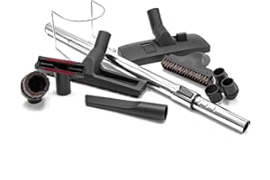 vhbw Universal Staubsauger Aufsatz Zubehör Set 9-teilig kompatibel mit Staubsauger Philips, AEG, Electrolux, Dirt Devil, Rowenta, LG, Miele, Bosch, Siemens