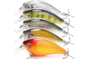 trifyd ® Fishing - Leurre brochet et carnassiers, Le kit de 5 leurres de pêche