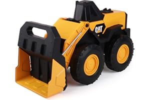 CAT Jouets de Construction, Chargeur de Roues en Acier de 40,6 cm, conçu pour Durer, idéal pour Les garçons, à partir de 3 Ans, Jouet éducatif pour Les Enfants.