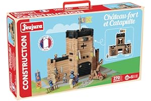Jeujura - 8028 – Burg Fort et CatapuLTE – 270 Teile – ab 5 Jahren