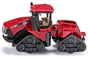 ボーネルンド siku 1324, Case IH Quadtrac 600, Agricultural implement, Metal/Plastic, Red, Movable articulated joint