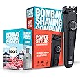 Bombay Shaving Co Trimmer Men, 2X Fast Charging, 2 Yr Warranty, 80Min runtime, Hair Trimmer, Shaving Machine, Cordless Beard, 38 length Settings, Flash USB Cable fast Charging (With Men’s Fragrance worth Rs. 795/- FREE)