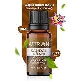 AURAN Sandal Ağacı Esansiyel U&ccedil;ucu Koku Yağı Dif&uuml;z&ouml;r Esansı Buhurdanlık Yağı Aromaterapi Yağı 10ml