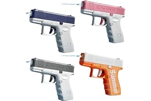 GZGRYTRC 4PCS Water Pistol, Small Water Pistols, Mini Water Gun, Water Pistol for Dogs Suitable for Hiking Travel Sports Water Backyard Games Beach Outdoor Activities Festivals