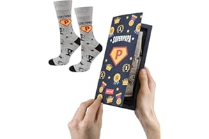 soxo Papa Geschenk Socken Herren Geschenke Für Männer Lustige Socks Men Baumwolle Set 40-45