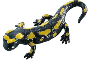 Bullyland 68493 - Figurka do zabawy, Salamandra ognia, figurka zwierzęca o wielkości ok. 10,6 cm, wierna w szczegóły, nie zawiera PCW, idealna jako mały prezent dla dzieci od 3 lat
