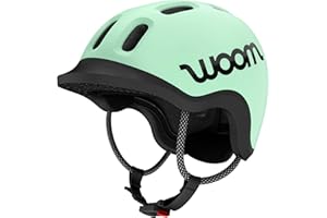 ‎WOOM woom Ready Kids' Helmet, Adjustable Pinch-Free Children's Helmet with Reflective Details for Bicycle Riding, Scooting & Roller Skating, for Girls & Boys (Ages 1-14)