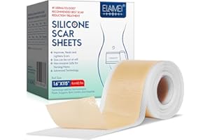 ‎P-BEAUTY COSMETIC ACCESSORIES P-Beauty Silikonpflaster zur Narbenreduktion 4cm x 2,9m | Selbstklebendes, medizinisches Narbenpflaster | wiederverwendbar | gegen Akne, Keloid, OP & Verbrennungsnarben | Silikon Narbenrolle