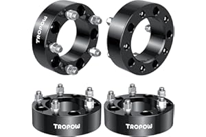 CHEINAUTO 5x5.5 Wheel Spacers for Ram 1500 1994-2001,2" Forged Rim Spacers with 108mm Hub Centric 1/2"x20 Stud for Ram 1500,F150 F100 E100 E150 CJ3 CJ5 CJ6 CJ7 Bronco Ramcharger Scrambler Sidekick Vitara XL7