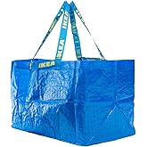 Ikea Frakta Blue Big Bag - Ideal for Shopping, Laundry and Storage