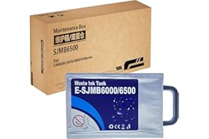 HEMEINY SJMB6000 SJMB6500 Maintenance Box Compatible with ColorWorks CW-C6000A CW-C6000P CW-6030A CW-6030P CW-C6500A CW-C6500P Printers,C33S021501 Waste Ink Tank.