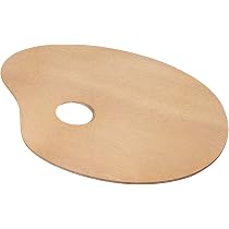 12 Unlackierte Holzpaletten Oval – 30,5 X 22,9 Cm, Aus Sperrholz, Für Künstler, Bastler & Kinder