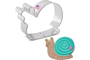 ANN CLARK COOKIE CUTTERS Formina per Biscotti Stampo a forma di lumaca 8,3 cm, Prodotto negli Stati Uniti da Ann Clark