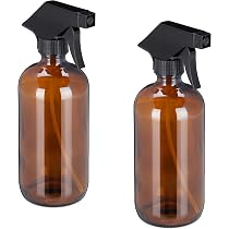Glas-Sprühflaschen 473 Ml – 3 Stück Mit Verstellbarer Düse Für Reiniger, Pflanzen & ätherische Öle