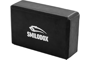 ‎SMILODOX SMILODOX Unisex Yoga Block - Ideal fürs Homeworkout & Yoga Trainingsgerät für zu Hause