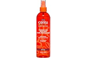 ‎CANTU Cantu Shea Butter Sprühflasche Next Day Revitalisierungsspray - für natürliche Sprungkraft, 355 ml
