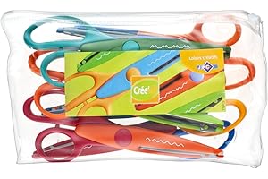 Jpc créations Pochette de 6 Ciseaux 16 cm Coloris assortis