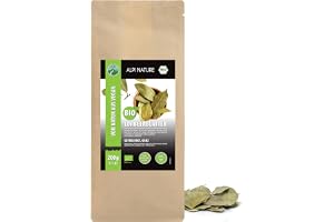 Alpi Nature Lagerblad BIO 200g, Hela Torkade Lagerblad, Ekologiska Lagerbladskrydda för Matlagning