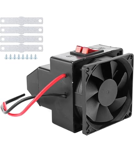 Riscaldatore Auto 12V 800W - 2 Prese Aria, Sbrinatore Portatile Per Inverno - Foto 8