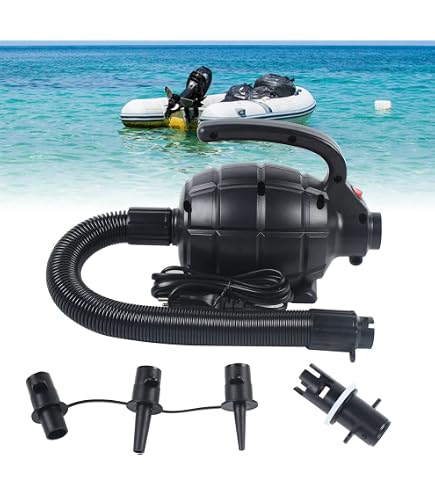 Pompe à Air FBSPORT 600W - Gonfleur Électrique Rapid Pour Matelas, Piscine, Camping