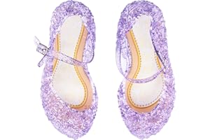 YONIER Scarpe Sandali di Vestito Principessa Ragazze Carnaval Fiesta Cosplay Halloween Plastica Comodo da Indossare