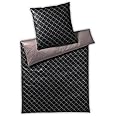 Joop! Bettwäsche Cornflower Double - Taupe Comfort-Satin 100% Baumwolle