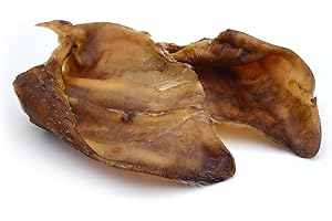 Sam Snack Orecchie di Maiale XL masticativi premium per cani 100% Naturali 3 PZ