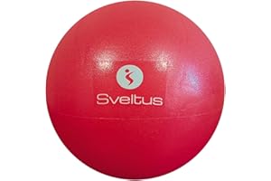 Sveltus Palloncino educativo unisex per adulti, rosso, 25 cm