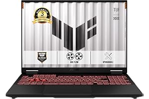ASUS TUF Gaming A16-TUF608UH-RV054W 16 Pouces FHD Plus 165Hz Pc Portable (Processeur AMD Ryzen 7 260, 16GB DDR5, 512GB SSD, NVIDIA RTX 5050) Windows 11 Home – Clavier AZERTY