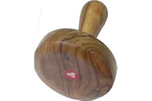 Shradha Trading Wooden Potato Masher, Wooden Roti Chapati Presser,roti bhakri or khakara on tava Presser, Crusher