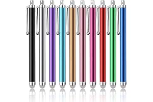 GUANGCAILUN Upgrade Points 10 Pcs Stylus iPad Pens for Touch Screens Phone Pens Stylus Universal Phone Dabbers for Tablet Capacitive Touch Screen Compatible with iPad iPhone Kindle Tough Tablet