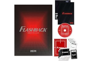 YG ENT iKON - 4th Mini Album [FLASHBACK] (PHOTOBOOK-RED ver.) Photobook + CD + Postcard Set + Photo Sticker + Polaroid Set + Photocard Set + Slfie Photocard